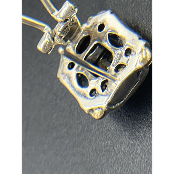 Samuel Behnam BJC Bali Made Designer 925 14K Gold Citrine Garnet Omega Earrings - Picture 7 of 16